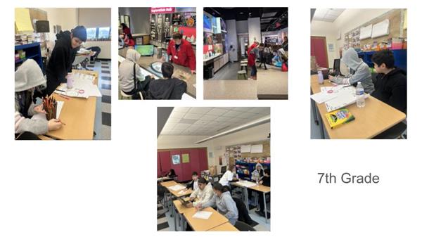 Slides describing coursework that happened at our Middle School Acceleration Academy.
